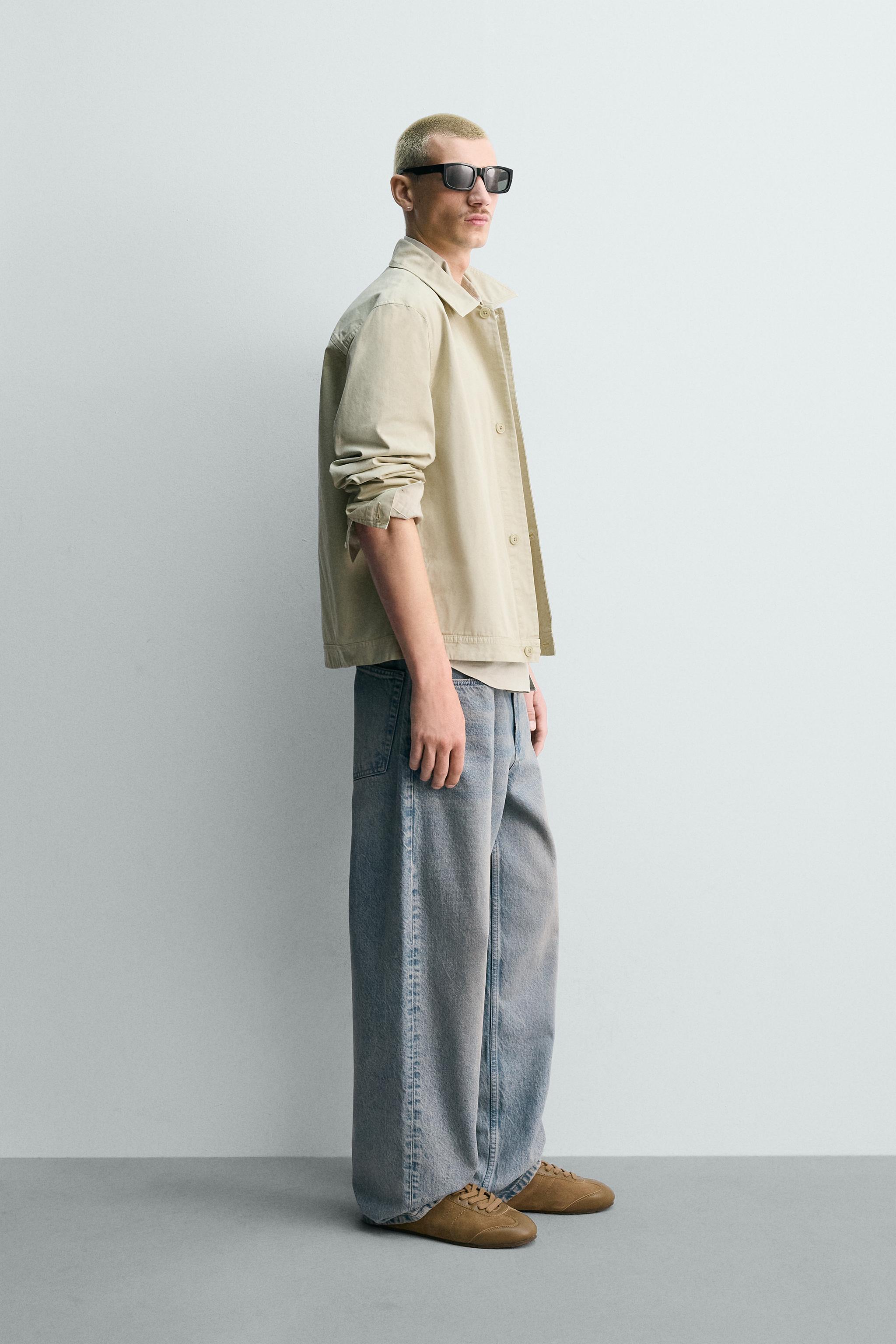 REGULAR FIT POPLIN OVERSHIRT